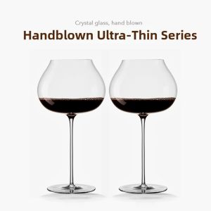 Elegant Large-bowled Red Wine Glass for Professional Tasting