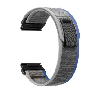 Zionia 26mm 22mm Quick Fit Premium Nylon Watch Strap for Garmin Forerunner 970 965 955 Fenix 8 E 7 7X Pro Sapphire Solar 6 6X 5 5X Plus 3 epix Gen 2 Instinct MARQ Approach S70 47mm S60 S62 Quatix Enduro Tactix D2 Delta Descent Mk1 Mk2 Mk2i Mk3i 51mm G1 G2