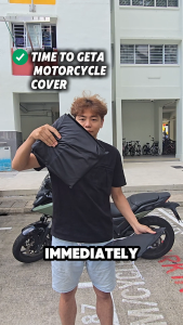 T2P Motorcycle Cover Length 265/295cm Universal Cover Bike Protection Large Cover Protector Parking