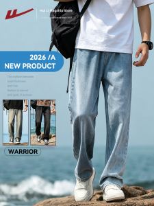 Warrior | Men Summer Casual Loose Straight Jeans