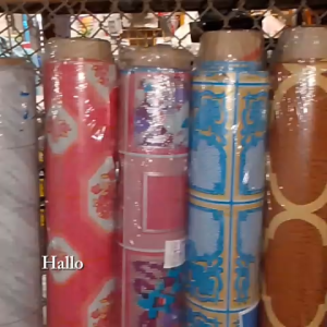 1 ROL 12 MTR Karpet Plastik / Karpet Lantai /Alas Meja 1 Roll Panjang 12 mtr