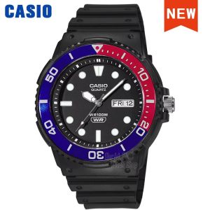 Casio | Đồng Hồ Thạch Anh Nam Dòng Casio MRW-230 - Đồng Hồ Đeo Tay Quân Đội Chống Nước Sang Trọng Có Lịch Và Hiển Thị Tuần Dây Đeo Bằng Nhựa 10Bar