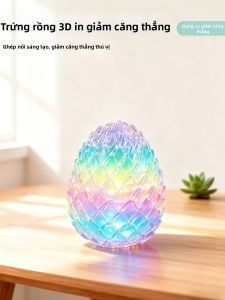 SRRMHYN | Đồ Chơi Trứng Rồng In 3D Giảm Stress