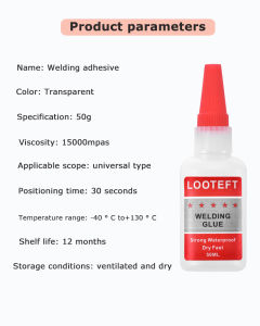 Cross-Border Strong Glue Waterproof Quick-Drying Welding Agent Multifunctional Shoe Glue Wood Plastic Glass Metal Welding Glue Oily