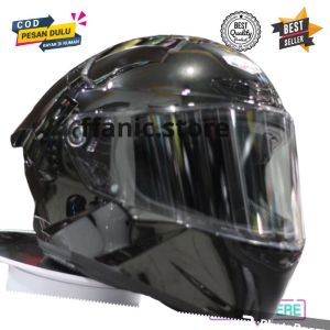 helm full face KBR Motif paket ganteng leopard