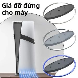 Giá Đỡ Máy Chơi Game PS5 Bằng Hợp Kim Kẽm Hút Chân Không Toàn Diện Chống Trượt Làm Mát Dành Cho Các Model Pro/Slim Tương Thích Với Sony