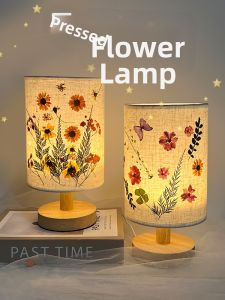 DIY Pressed Flower Night Light Decorations
