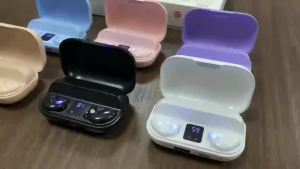 Tai nghe bluetooth TWS X57 Tai nghe không dây 5.3 với tai nghe không dây âm trầm  giảm tiếng ồn khi ngủ bền bỉ Ruija