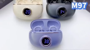 TAIDU หูฟังบลูทูธไร้สาย S88 พร้อมจอแสดงผลดิจิตอล แบตเตอรี่ยาวนาน และการออกแบบแบบคลิปออน