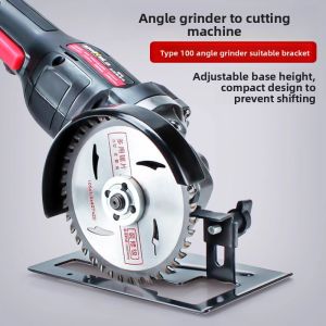 NIANXU | Angle Grinder Polisher Hand Grinder Cutting Machine Base Bracket Woodworking Table Saw Guard Circular Saw Frame