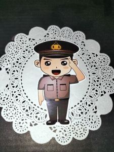 Isi 4pc Topper Orang Gambar Orang Profesi untuk Topper Bucket Wisuda Ultah dll