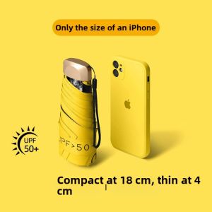 CANJING | UV Protection Mini Sun Umbrella 6 Ribs