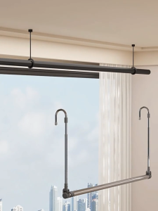 คุณสมบัติของราวตากผ้าสแตนเลส ราวตากผ้าพับได้ 1.6-2.4M แข็งแรง พับเก็บง่าย รูปทรงตัว X จัดเก็บสะดวกแข็งแรง ราวผ้า