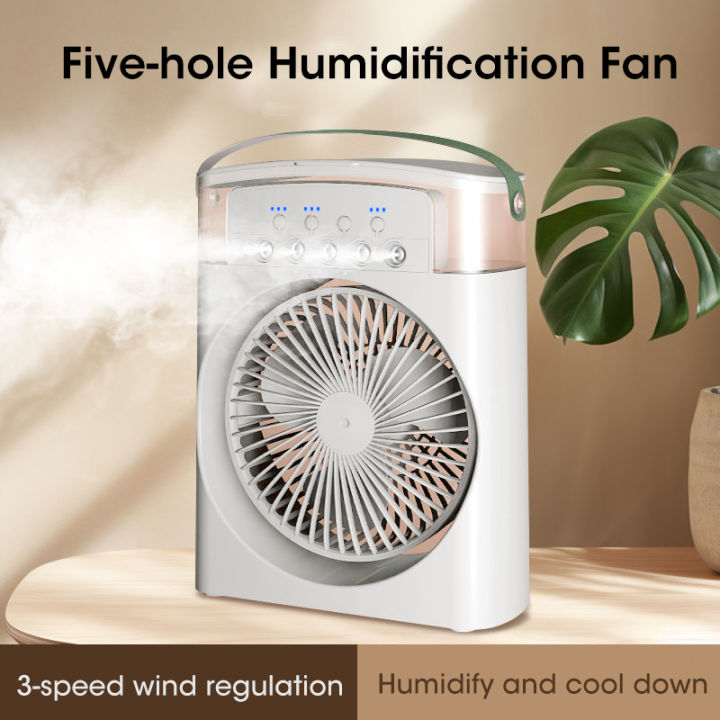 Niye Portable Humidifier Fan AIr Conditioner Household Small Air Cooler ...