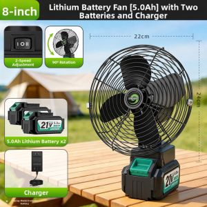 Wireless Long-lasting Industrial-grade Powerful Fan