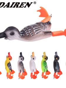 CHELINI | Duck Imitation Lure With Propeller Surface Fishing Bait
