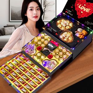 WAMUJIER | Valentines Day Creative Gift Chocolate Bouquet Gift Box