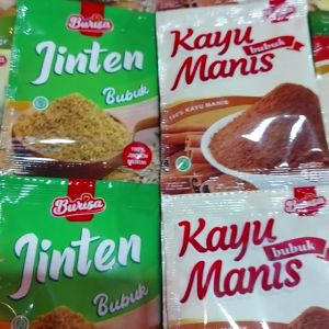 Burisa Bubuk | Kayu Manis | Jinten | Kencur | Pala | Jahe | 1 Renteng Isi 12 Pcs