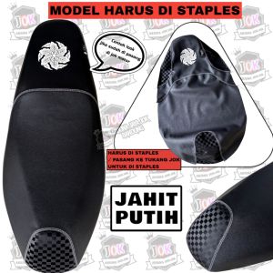 SARUNG KULIT JOK MOTOR KOTAK CATUR VARIASI TERBARU MOTIF TERBARU!!