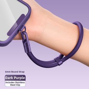360 Degree Rotating Anti-tangle High-end Self-locking Loss-prevention Ring Phone Lanyard
