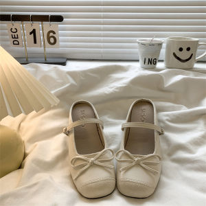 Elegant Womens Toe- Covered Slippers Summer Vintage French Style Mary Jane Semi- Slippers Thick Heel Package Head Shoes