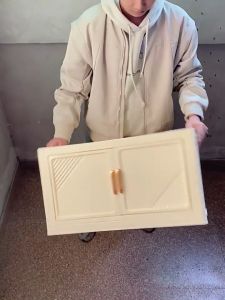 LEBI【Miễn Phí Vận Chuyển】Hộp lưu trữ tiết kiệm không gian dễ lắp đặt. Tủ khóa dung tích lớn cửa đôi Tủ khóa gấp quần áo đồ chơi Hộp lưu trữ gấp Tủ khóa nhiều tầng với lưu trữ có thể tháo rời