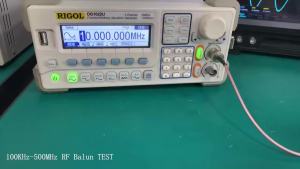 RF Balun Transformer 100kHz-8GHz 1:1 Single to Differential SMA Conversion for MAX2871 ADF4351/SI5351 Clock Signal Generator