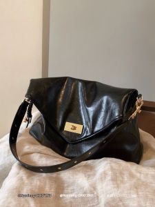 CHIO‘2ND | Soft Leather Large Tote Bag
