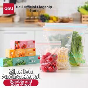 deli | Self-sealing Food-grade Freezer Bags for Home Use