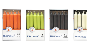 Hộp 15 cây nến thơm thẳng Eden Candle FTRAMART EDC2317 15 cm (Trắng)