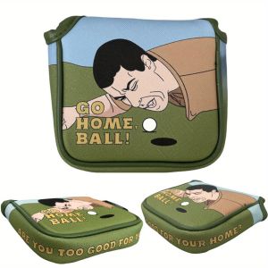 Happy Gilmore Design Mallet Head Cover Premium Golf Club Protector Putter Headcover for Odyssey Essential Golf Accessories