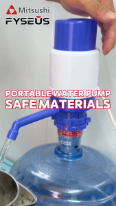 Mitsushi Portable Manual Press Water Pump without Power Small/Medium/Large Drinking Water Hand Press Pump