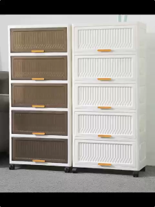 HOTUS【ตู้เก็บของมีล้อ】ตู้เสื้อผ้า 3/4/5 ชั้น|ออกแบบประหยัดพื้นที่|กันน้ำ-กันฝุ่น|ช่วยจัดบ้านให้เป็นระเบียบ|ล้อหมุน360°เคลื่อนย้ายง่าย ตู้เก็บ ของ ใน ห้องน้ำ ตู้เสื้อผ้า ตู้เก็บของ ตู้ ตู้เตี้ย ตู้เสริม ตู้เด็ก ตู้ผ้าเด็ก ตุ้เสื้อผ้า ตู้เสื้อ ตู้เก็บผ้า