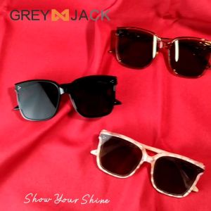 Grey Jack Kacamata Hitam Sunglasses Polarized Wanita Korea Style Oversized Model Luxury TR90 Anti Silau / Anti UV 400 New Model 58236