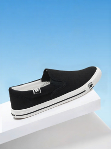 Warrior | Traditional Slip-On Mens Summer Canvas Sneakers