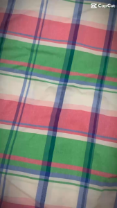 1 Mét Vải Kate Vừa May Sơ Mi Hoạ Tiết Caro Trắng Hồng Xanh Pastel Khổ 1m45 Hàng Công Ty