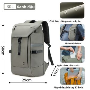 Tangcool | Balo Du Lịch Chống Nước Siêu Nhẹ Dung Lượng Lớn
