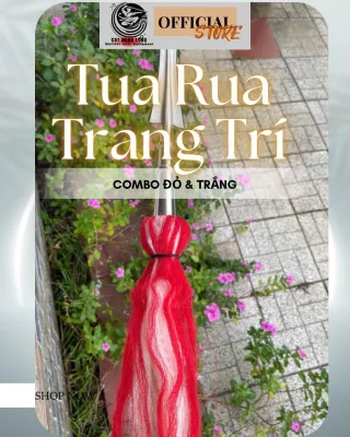 Tua rua trang trí thương - ( Đủ màu)