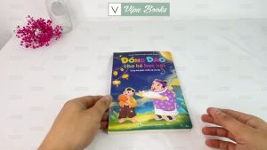 Sách - Đồng Dao Cho Bé Học Nói - Giúp Phát Triển IQ Và EQ ( Bìa Cứng )