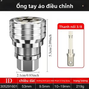 HUHAO | Bộ Cờ Lê Đa Năng HUHAO Có Thể Điều Chỉnh Dùng Được Với Máy Khoan Điện Tương Thích Với Các Đầu Nối Tiêu Chuẩn 3/8 Inch.