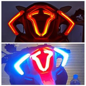 New Rage Cycles Led Tail Light for 20-23 250Sr Modification Flowing Light Brake Light Turn Signal Motorcycle Accessories