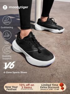 moodytiger | High Elasticity Cushioning Breathable Kids Running Shoes