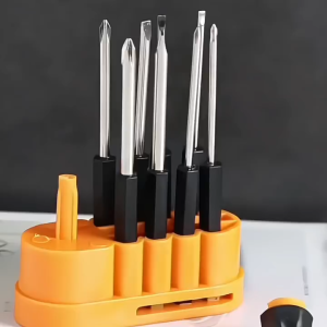 ไขควงเปลี่ยนด้าม 8 in 1 (9 ชิ้นชุด) ชุดไขควง อเนกประสงค์ เครื่องมือช่าง พร้อมกล่อง แบบพกพา