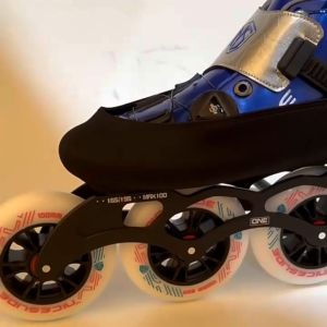 2pcs Sarung Sepatu Roda Protector Sepatu Roda Elastic Cover Boots Inline Skate Cover Dekorasi Sepatu Roda Inline Skate Cover Elastis