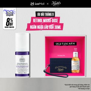 Tinh chất giúp da tái tạo căng mướt & ngăn ngừa lão hóa Kiehls Retinol Micro-Dose 30ml