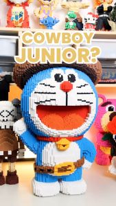 SMY Nano Block Jumbo Doraemon Cowboy Edition: Mainan Edukasi Terbaik untuk Anak