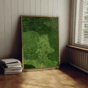 Green Forest Jungle Jigsaw Puzzle 500/1000/1200/2000PCS Paper Puzzle Nordic Nature Scene Relaxing Game Home Decor Gift