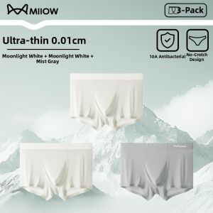MiiOW | Ultra Thin Icy Silk New Boxer Shorts