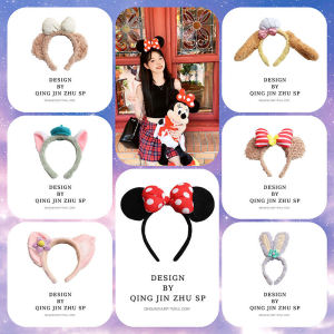 Disney Mickey Mouse Hairband Linda Bell Star Photo Shoot Accessory Sweet Style Fresh out Fashion Jewelry Hairband