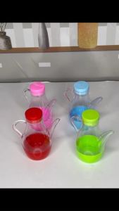 Bình đựng có vòi gia vị mắm nước tương cho quán ăn/ Chai đựng gia vị .